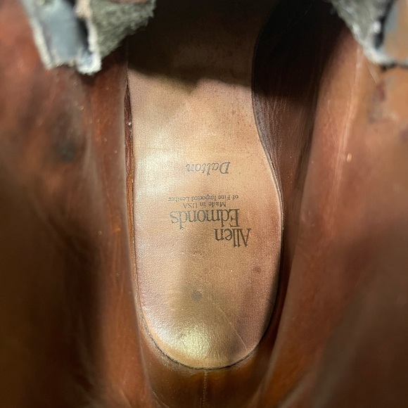 Allen Edmonds Dalton - Trunk Show - Cadet Blue leather - 10D - Picture 6 of 6